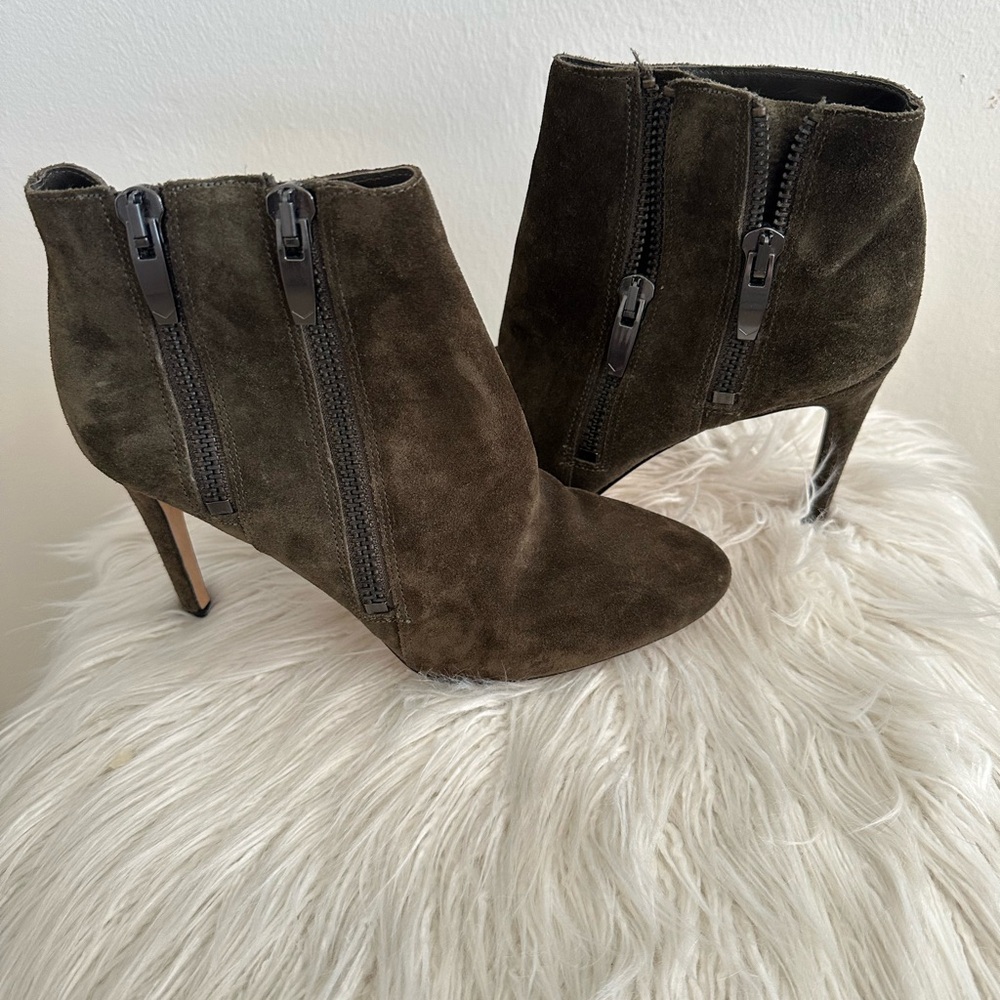 Via Spiga Suede Ankle Booties size 8.5